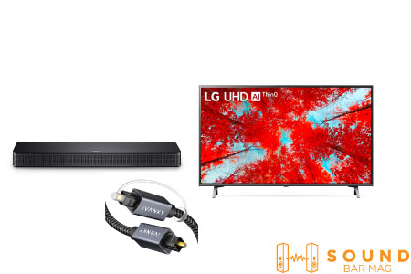 Connecting Soundbar to LG TV with Optical Cable