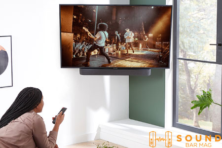 Connect the TV to the soundbar