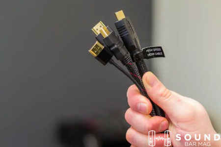 plugin connection with the HDMI ARC Cable