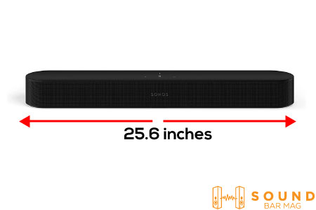 Beam Gen 2 Soundbar Size and Design