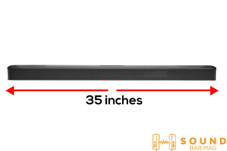 JBL Bar 9.1 Soundbar Size and Design