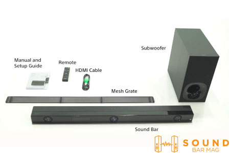 Unboxing the HT Z9F Soundbar