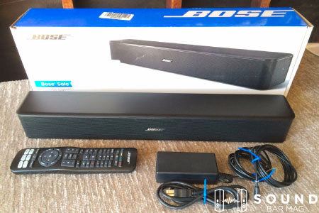 Unboxing the Solo 5 soundbar