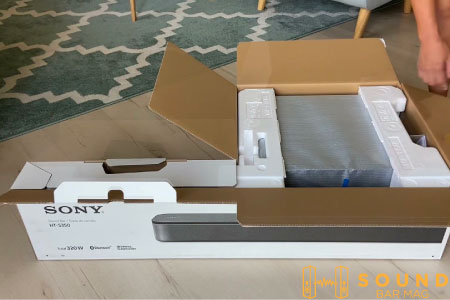 Unboxing the Sony HT-S350 Soundbar