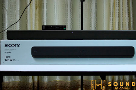 Unboxing the Sony S100F Soundbar