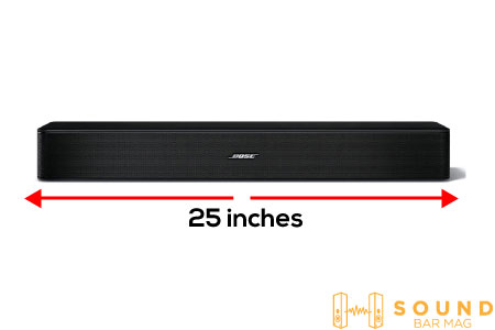 bose solo 5 soundbar Size and Design