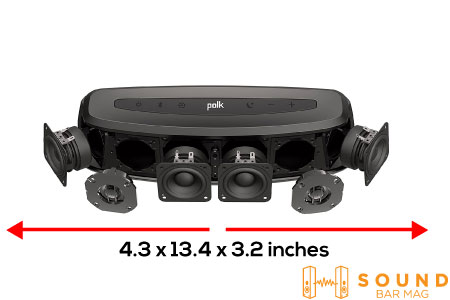 Size and Design of Polk Magnifi Mini