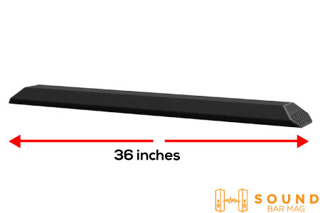Size and Design of VIZIO SB362An-F6